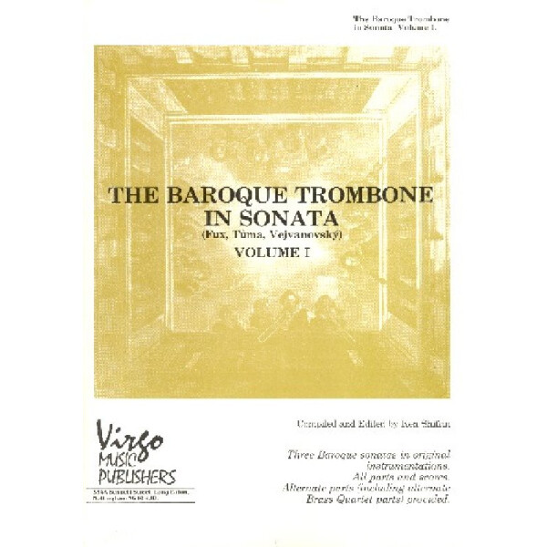 The Baroque Trombone in Sonata vol.1