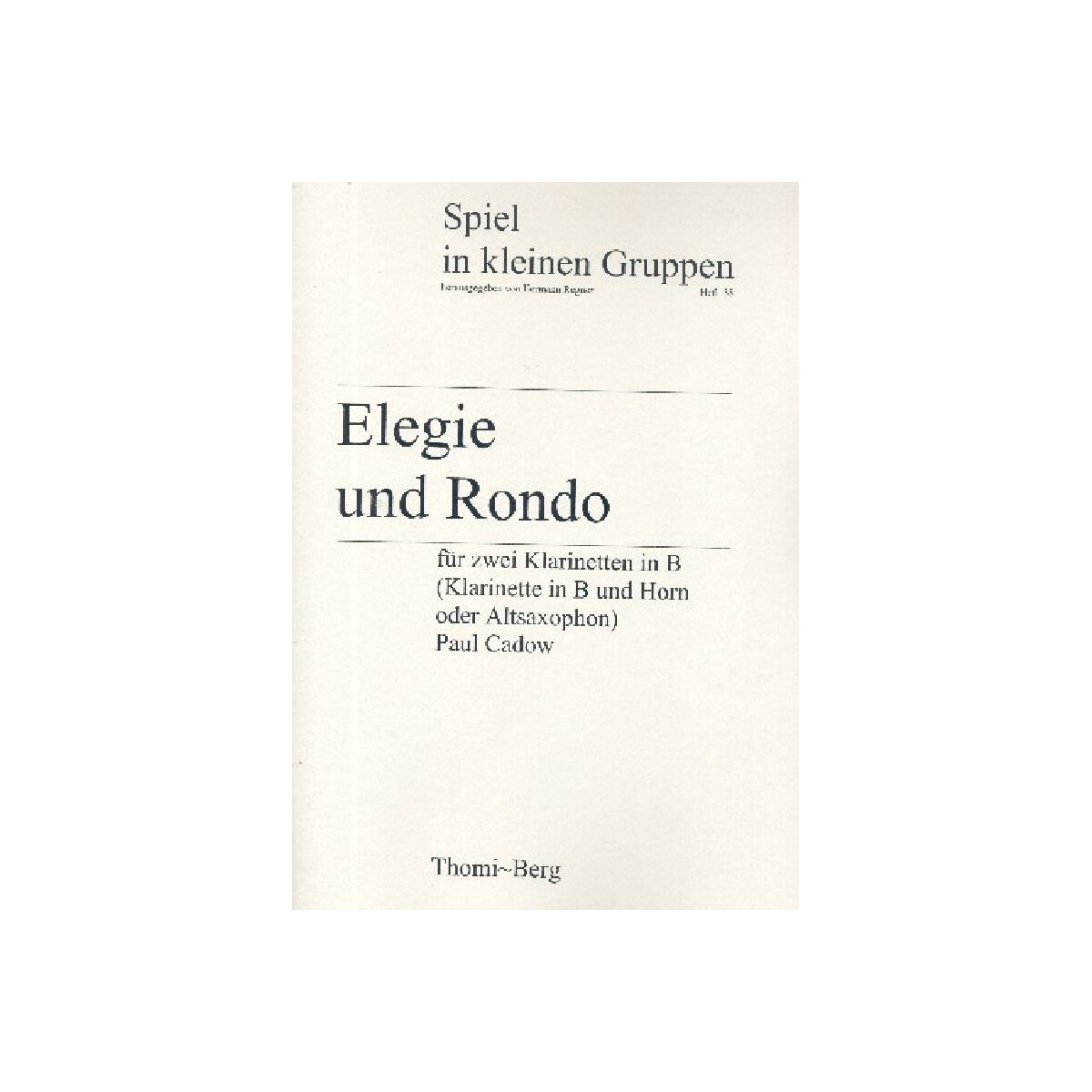 Elegie und Rondo box