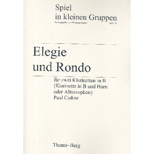Elegie und Rondo