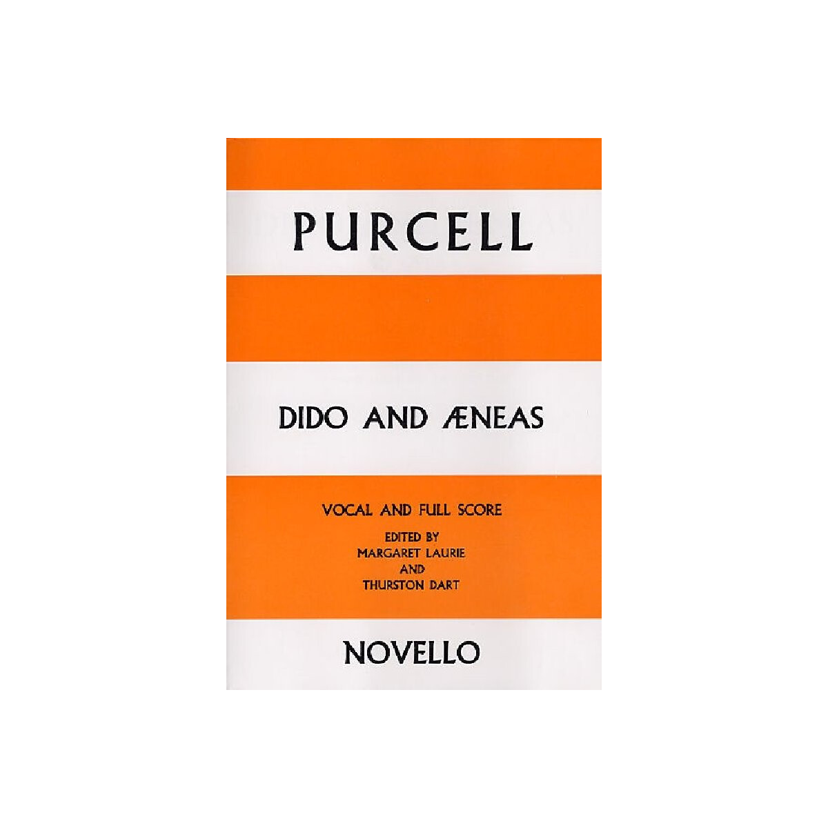 Dido and Aeneas Vocal Score (en)