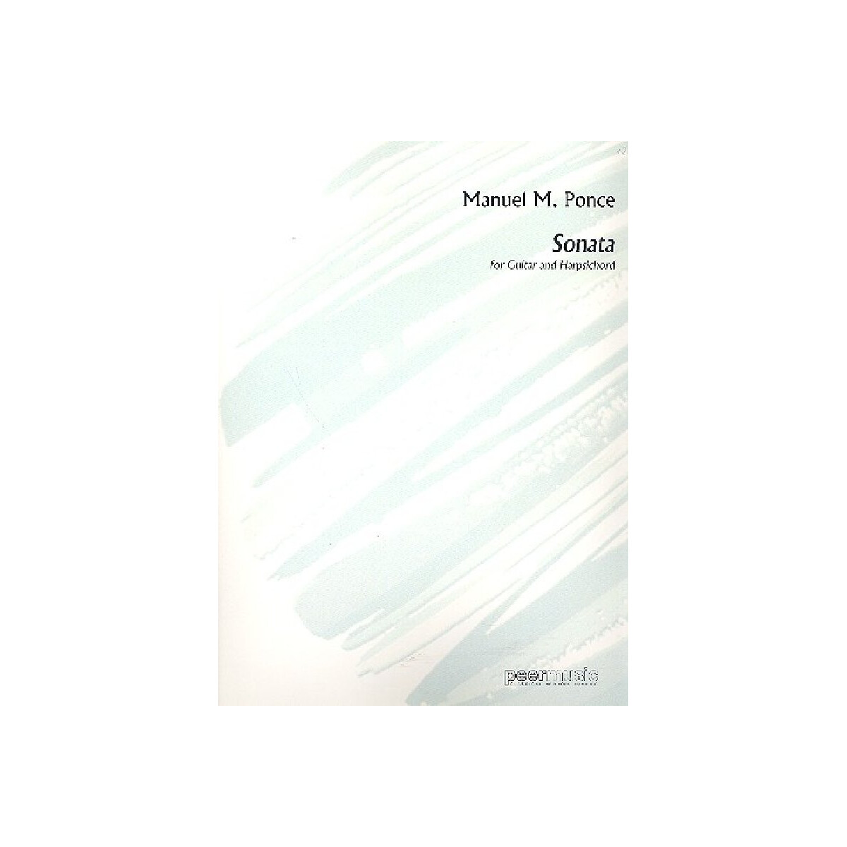 Sonata for guitar and harpsichord box