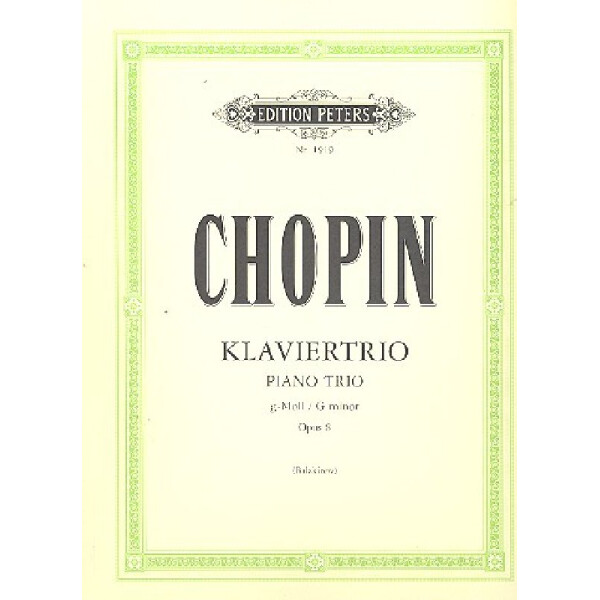 Klaviertrio g-Moll op.8