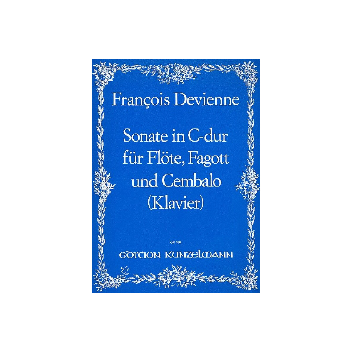 Sonate C-Dur für Flöte, Fagott box