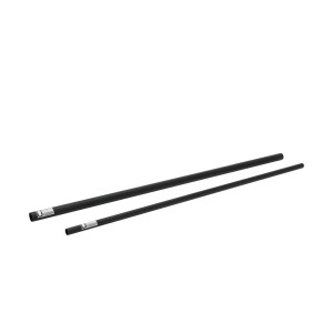 Alutruss aluminum tube 6082 35x2mm 2m black