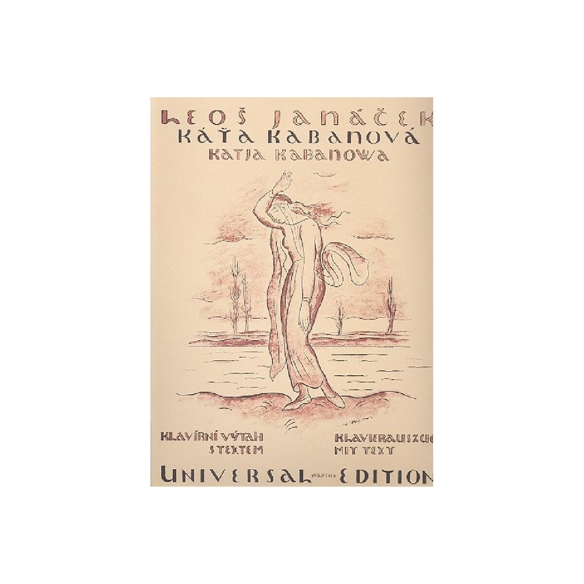 Katja Kabanova Klavierauszug (dt/ts)
