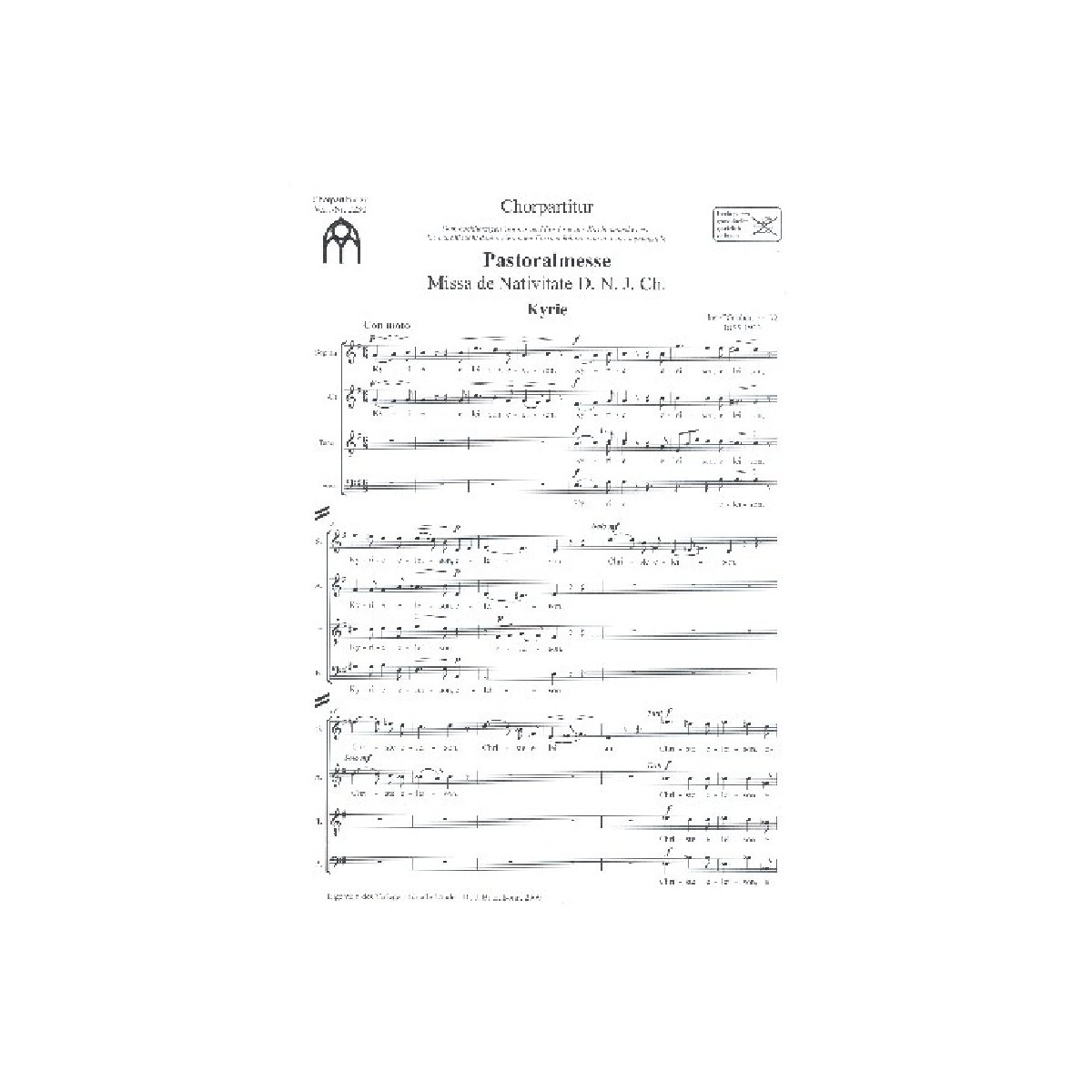 Pastoralmesse G-Dur op.92