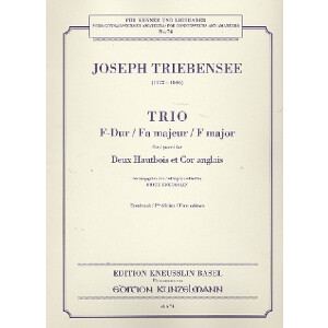 Trio F-Dur für 2 Oboen