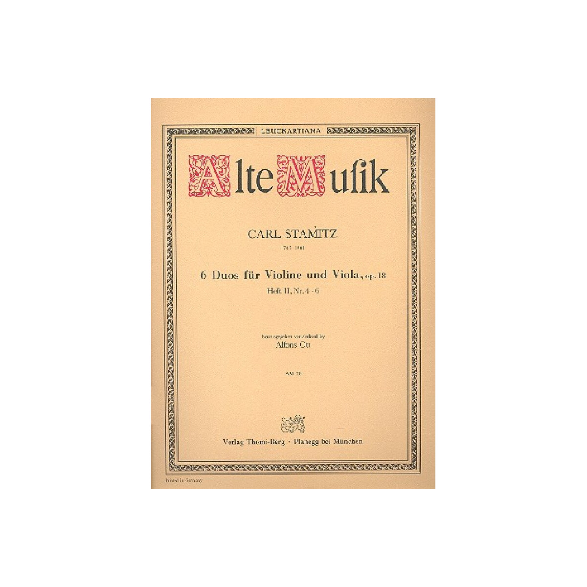 6 Duos op.18 Band 2 (Nr.4-6) box