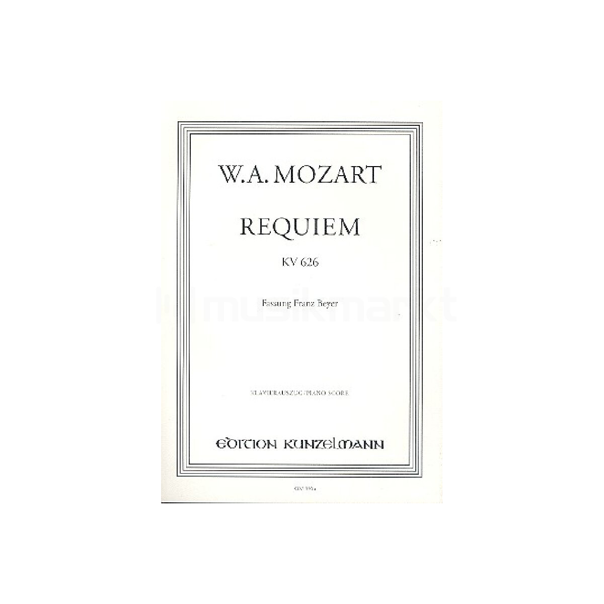 Requiem d-Moll KV626