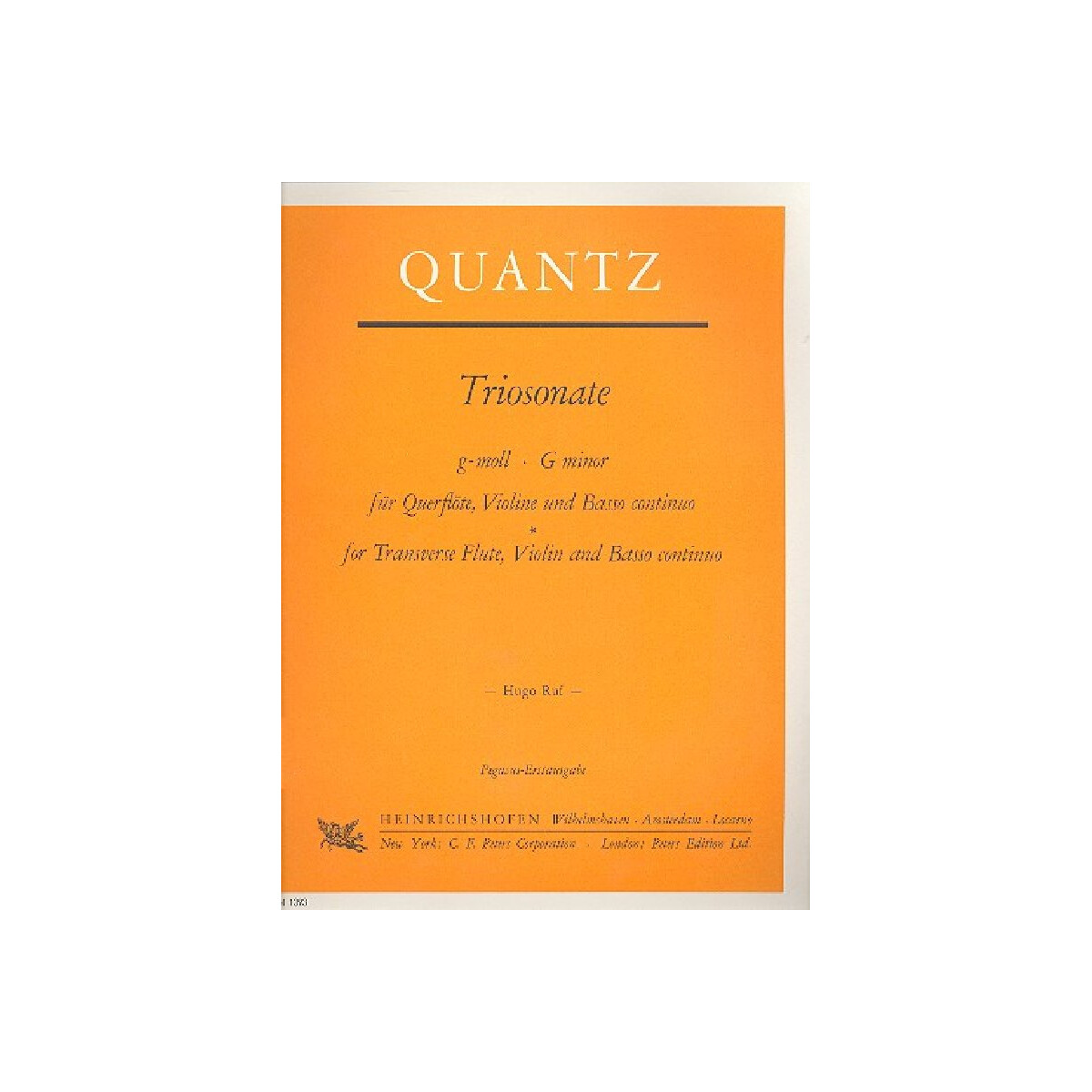 Triosonate g-Moll für Flöte, box