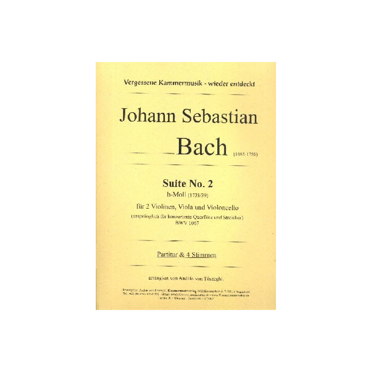 Suite h-Moll Nr.2 BWV1067