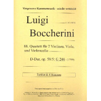 Quartett D-Dur Nr.88 op.58,5 G246