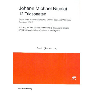 12 Triosonaten Band 1 (Nr.1-6)