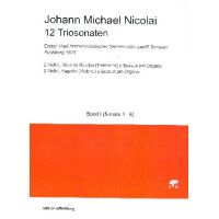 12 Triosonaten Band 1 (Nr.1-6)