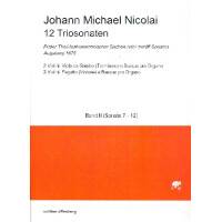 12 Triosonaten Band 2 (Nr.7-12)