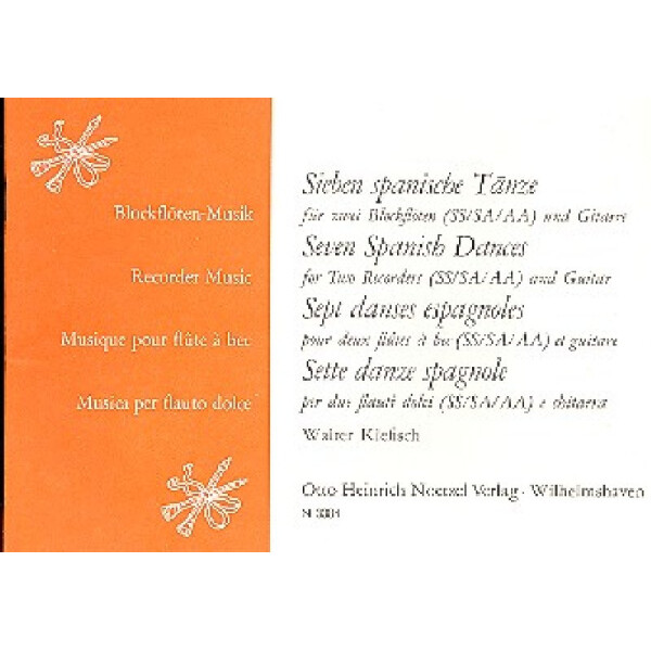 7 spanische Tänze für