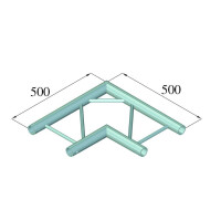 Alutruss Bilock BQ2-PAC21H 2-way corner 90°