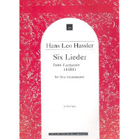6 Lieder from Lustgarten (1601)