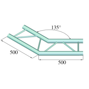 Alutruss Bilock BQ2-PAC23H 2-Weg Ecke 135°