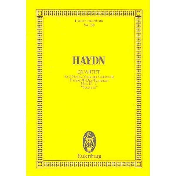 Streichquartett F-Dur op.3,5 Hob.III:17