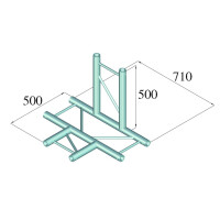 Alutruss Bilock BQ2-PAT42V 4-Weg T-Stück