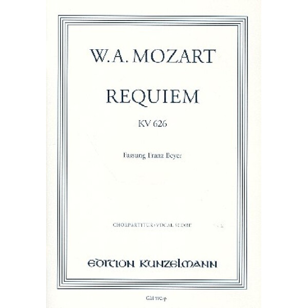 Requiem d-Moll KV626