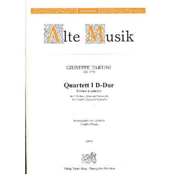 Streichquartett D-Dur Nr.1