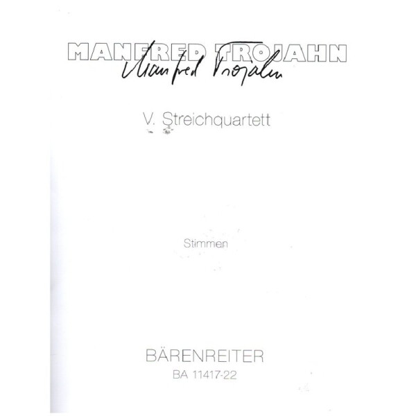V. Streichquartett