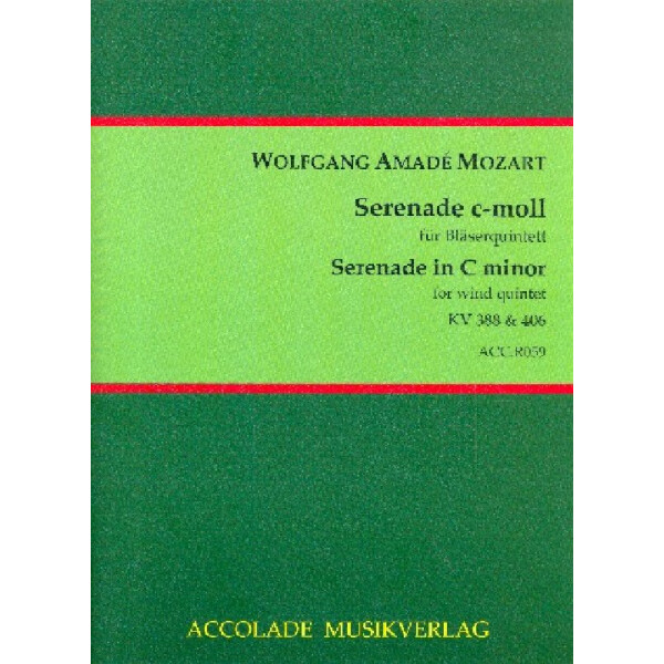 Serenade c-Moll nach KV388 und KV406