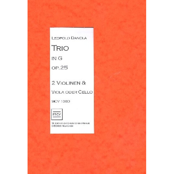 Trio G-Dur op.25 für 2 Violinen,