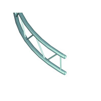 Alutruss Bilock BQ2 element for circle 5m inside vert.45°