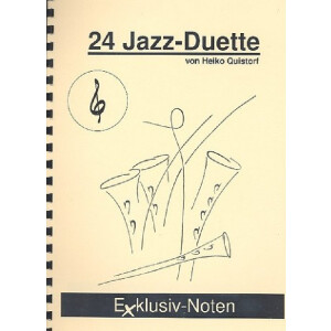 24 Jazz-Duette in C Violinschl&uuml;ssel