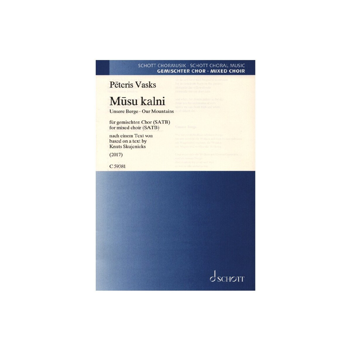 Musu kalni - unsere Berge