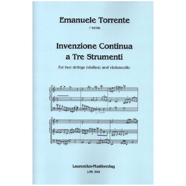 Invenzione Continua a Tre Strumenti