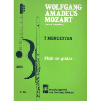 7 Menuette für Flöte und Gitarre