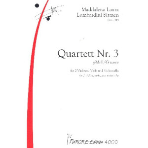 Quartett g-Moll Nr.3