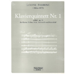 Quintett a-Moll Nr.1 op.30 f&uuml;r Violine, Viola,
