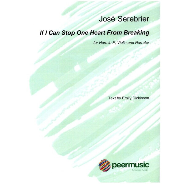 If I can stop one Heart from Breaking