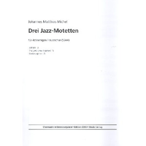 3 Jazz-Motetten