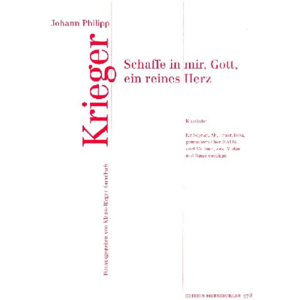 Schaffe in mir Gott ein reines Herz für