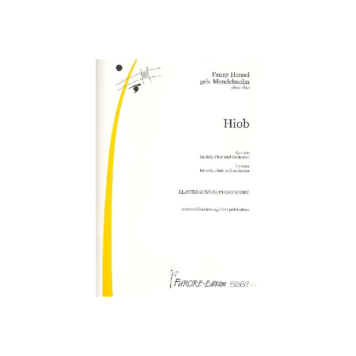 Hiob für Soli, Chor Orchester box