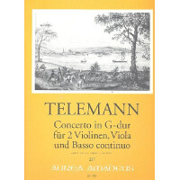 Concerto G-Dur für 2 Violinen,