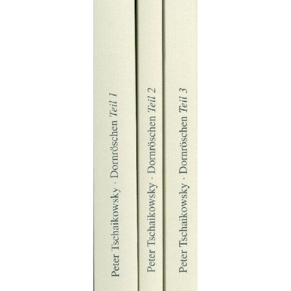 Dornröschen op.66 Ballet in 3 Akten