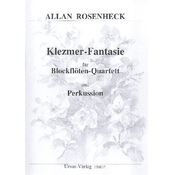 Klezmer-Fantasie für 4 Blockflöten (SATB)