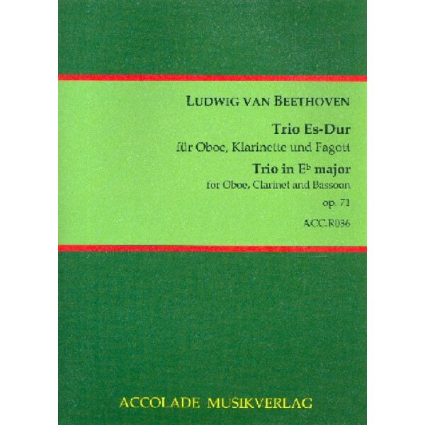 Trio Es-Dur nach dem Sextett op.71