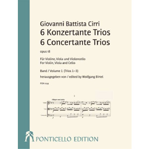 6 Konzertante Trios op.18 Band 1 (Trios 1-3)
