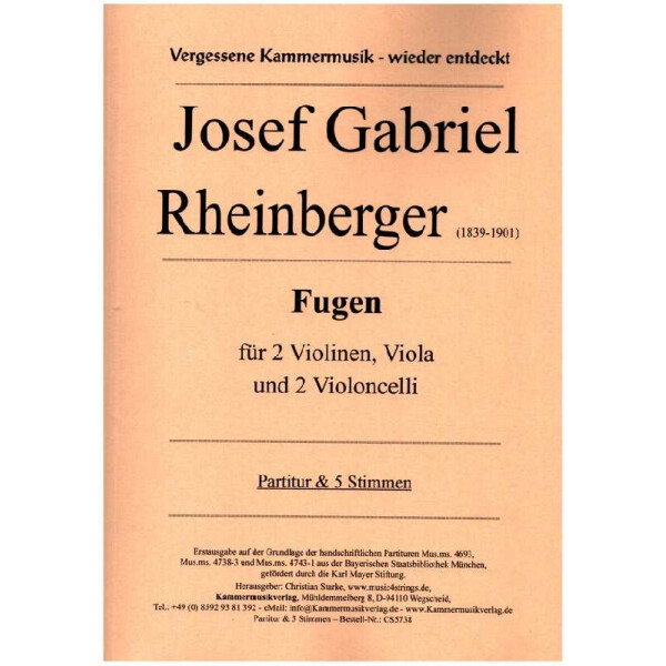 Fugen für Streichquintett