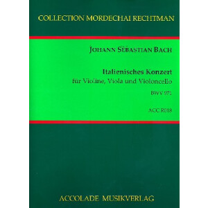 Italienisches Konzert BWV974 f&uuml;r