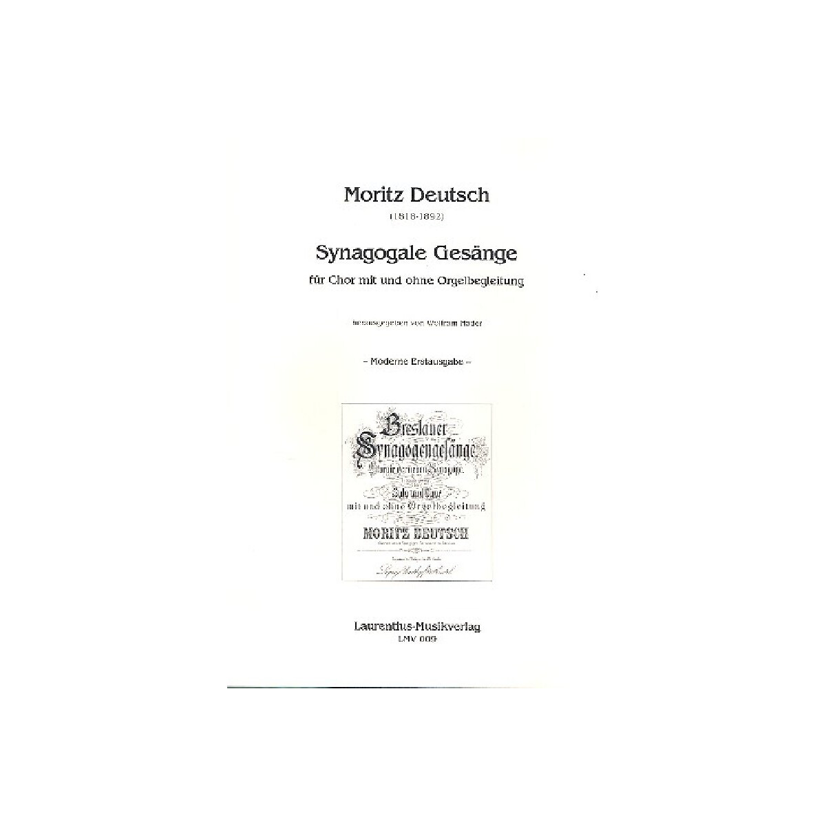 Synagogale Gesänge für