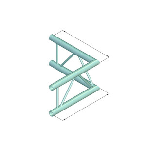 Alutruss Dekolock DQ2-SPAC21V 2-way corner 90° sw
